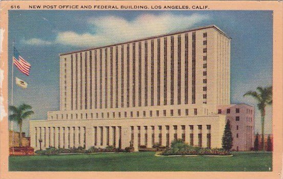 California Los Angeles New Post Office And Federal Building