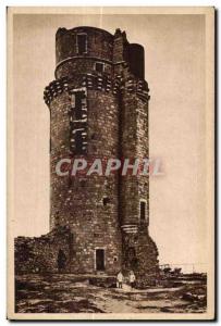 Montlhery - Le Chateau - The Tower - Old Postcard