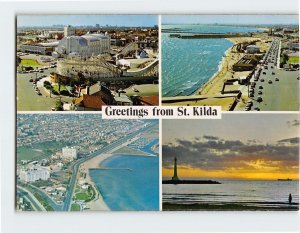 Postcard Greetings from St. Kilda, Australia