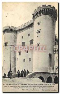 Old Postcard Tarascon (B R) said Chateau du Roi Rene