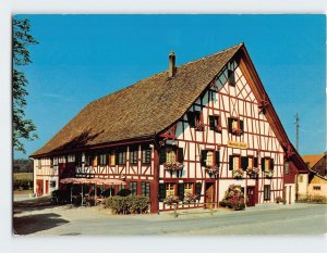 Postcard Gasthof zum Hecht Seeb, Winkel, Switzerland