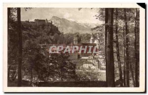 Postcard Old Salzburg vom Kapuzinerberg
