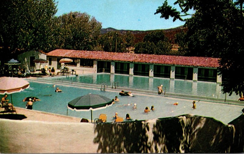 California Warner Springs Warner Guest Ranch Swimming Pool 1963