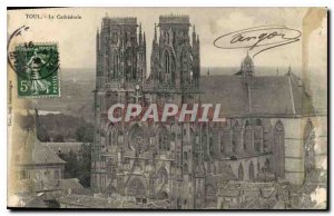 Old Postcard Toul La Cathedrale