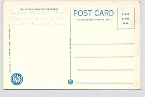 PPC POSTCARD PENNSYLVANIA PITTSBURGH R.B. MELLON RESIDENCE EXTERIOR VIEW 