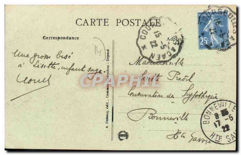 Old Postcard The Great Delivrande Street Automotive