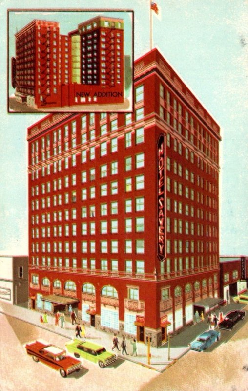 Iowa Des Moines The Savery Hotel 1969