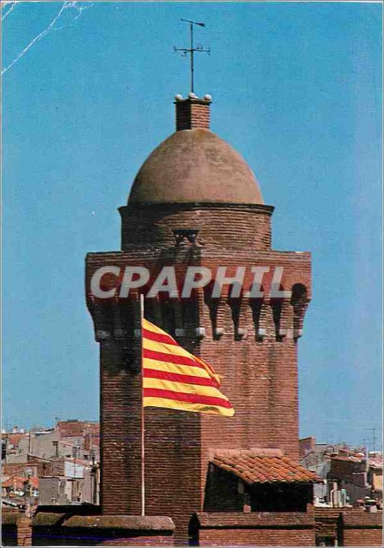 Postcard Modern Perpignan (Pyrenees Orientales) The Castillet