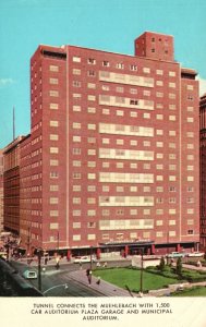 Vintage Postcard Hotel Muehlebach Baltimore To Wyandotte Kansas City Missouri