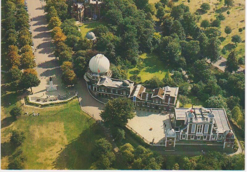 OLD ROYAL OBSERVATORY, GREENWICH, FROM THE AIR