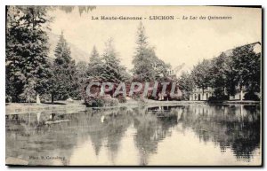 Old Postcard Haute Garonne Luchon Lake of staggered