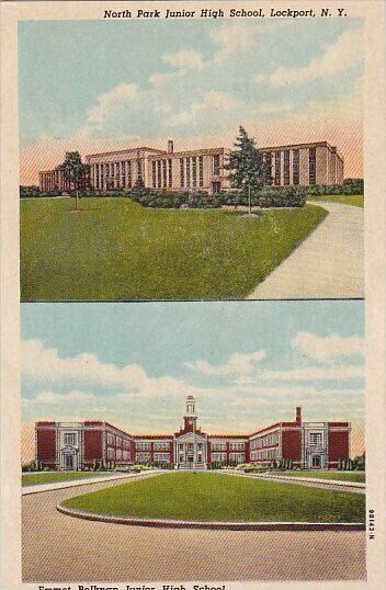 Emmet Belknap Junior High School North Park Junior High School Lockport New York