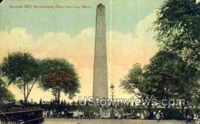 Bunker Hill Monument - Charlestown, Massachusetts MA  