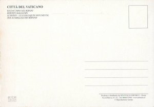 Vatican bernini's baldachin postcard
