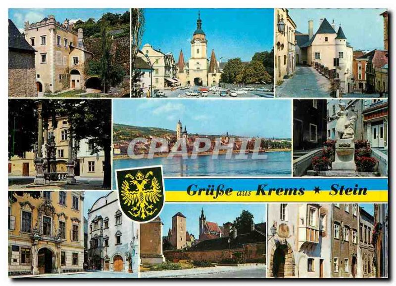 Postcard Modern Grusse aus Stein Niederosterreich Krems