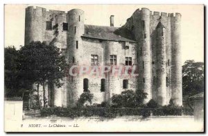 Niort - Le Chateau - Old Postcard