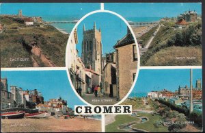 Norfolk Postcard - 70's Views of Cromer. Posted 1977 -  RS3120