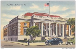 PORTSMOUTH, Virginia, 1900-1910's; Post Office