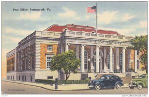 PORTSMOUTH, Virginia, 1900-1910's; Post Office