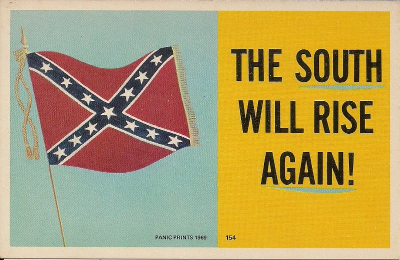 Confederate Flag, Civil War, 1969, The South Will Rise Again, Arcade Type PC