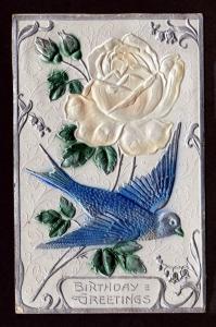 U.S. 1913 Happy Birthday Postcard!