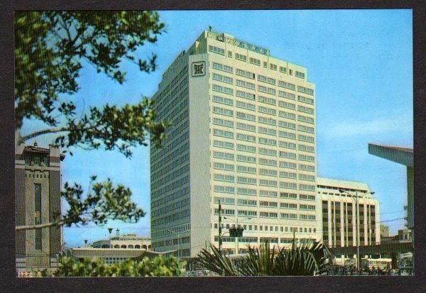 Taipei Hilton Hotel City capital Taiwan Postcard Carte Postale PC