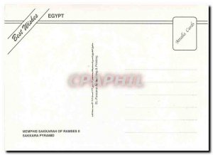 Postcard Modern Egypt Memphis Saqqara Pyramid of Sakkara Ramses II