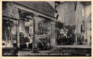 us314 interior church of the nativity entrance to the grotto bethlehem israel