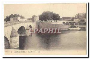 Montereau Old Postcard Bridges