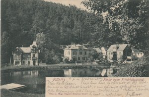 PILLNITZ , Germany, 1902 ; Partie beim Friedrichsgrund