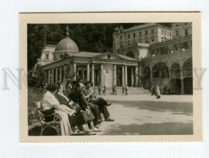 530779 Czechoslovakia Marianske Lazne Spa of Workers by Ganka Vintage photo
