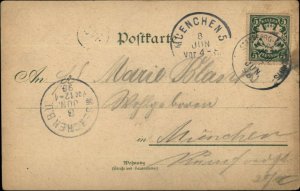 Grusse vom Starnberger See Starnberg Germany 1898 Used Postcard