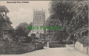 Wiltshire Postcard - Grittleton, Church Road View RS33450