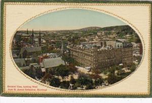 Canada Montreal General View Looking West From St James Cathedral