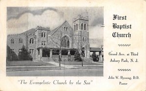 First Baptist Church in Asbury Park, New Jersey