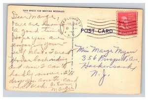 Vintage 1940s Postcard Greetings from Maplecrest New York