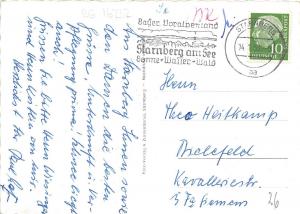 BG16232 starnberg winter am see   germany CPSM 14.5x9cm