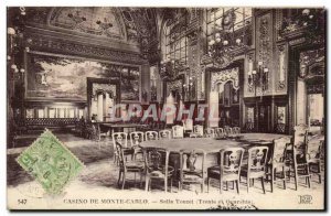 Old Postcard Monaco Monte Carlo Casino Room Touzet (Thirty and forty)