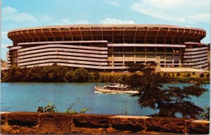 Three Rivers Stadium Pittsburgh PA New Home of Pirates Baseball Postcard E89