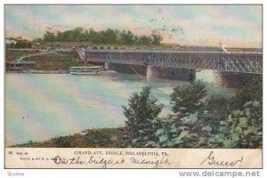 Girard Avenue Bridge, Philadelphia, Pennsylvania, PU-1906