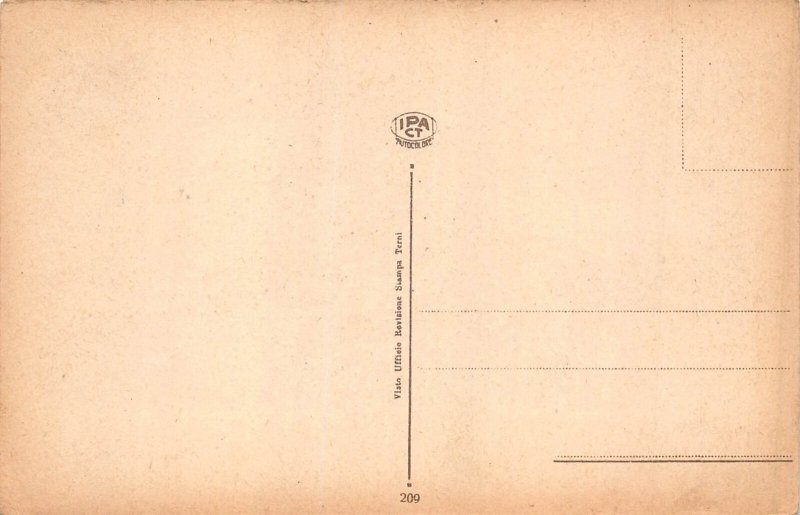 B027 Italy Roma Rome Campidoglio vintage postcard