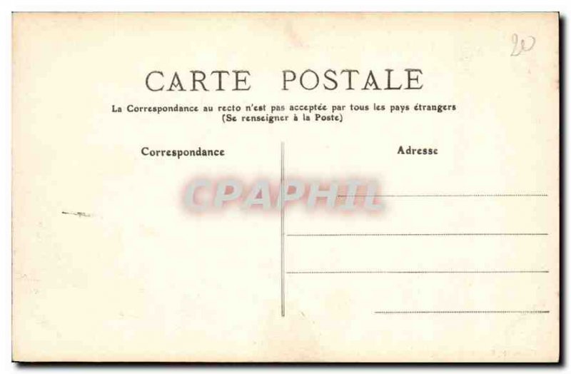 Old Postcard Tarascon Suspension Bridge