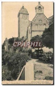 Postcard Old Saint Beat the chapel and the tower of the castle