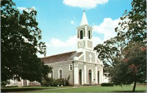 postcard St. Martinville Louisiana - St. Martin of Tours Church