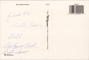 The General Jackson Postcard PC376