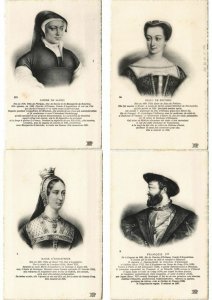 HISTORY FAMOUS PEOPLE  H.D. ORIGINAL BOX PORTRAITS HISTORIQUES 97 CP.(L2936)