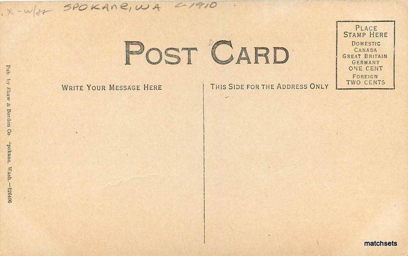 C-1910 Carloads National Art Show Spokane Washington postcard 9080