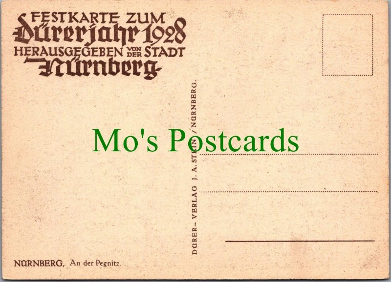 Germany Postcard - Bavaria, Nurnberg, An Der Pegnitz  RR14908