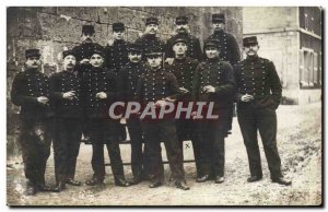 PHOTO CARD Army Soldiers Busigny North