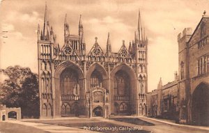 Peterborough Cathedral United Kingdom, Great Britain, England Postal Used Unk...